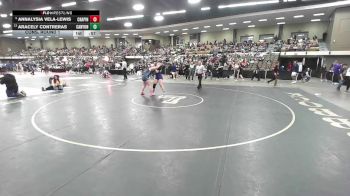 190 lbs Cons. Round 1 - Annalysia Vela-Lewis, El Paso Chapin vs Aracely Contreras, Canyon
