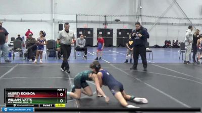 64 lbs Quarterfinal - Aubrey Kokinda, Chaos vs William Ivatts, New England Gold