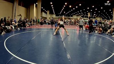 144 lbs 2nd Wrestleback (32 Team) - Gage Ahysen, VSUS Athletics RTC vs Antonio Guzman, Elevation WC