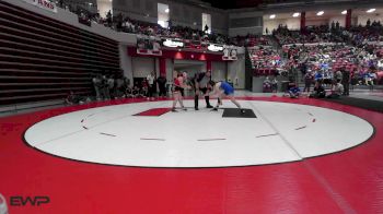 145 lbs Consi Of 8 #2 - Aurora Midkiff, Yukon vs Ruby Jones, Piedmont High School Girls