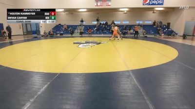 184 lbs Cons. Semi - Kolton Kammeyer, Doane vs Devan Carter, Menlo