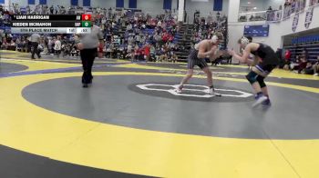 126 lbs 5th Place Match - Liam Harrigan, Anthony Wayne vs Kieden Mcmahon, Napoleon