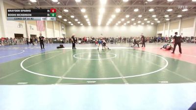 113 lbs Consi Of 64 #2 - Brayden Sparks, PA vs Bodhi Nickerson, PA
