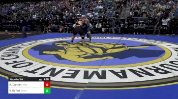 285 lbs Round Of 64 - Reegan Dunten, Lassen vs Vitalik Dyfort, Meridian