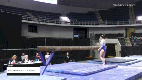 Lorraine Vinet GTC-Indiana - Beam - 2022 Elevate the Stage Huntsville presented by SportsMED & Crestwood