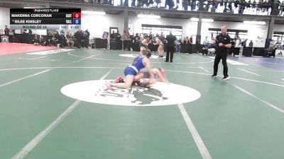 145 lbs Round Of 16 - Makenna Corcoran, East Islip vs Rilee Kinsley, Valley Central