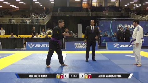 Austin Mackenzie Villa vs Kyle Joseph Aumen 2026 Pan Jiu Jitsu IBJJF Championship