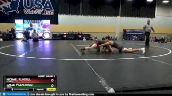 100 lbs Champ. Round 2 - Casen Villastrigo, COWA vs Michael Rundell, Illinois