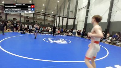 Junior FS - 132 lbs Quarters - Kingston Meadors, Newberg High School Wrestling vs Blake Michalski, Bear Claw Wrestling Club- Maple Valley Jr Wrestling