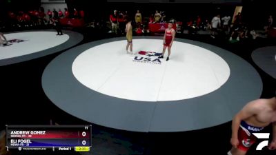 165 lbs Round 1 (10 Team) - Andrew Gomez, SDIKWA-FR vs Eli Fogel, MDWA-FR