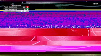 112 lbs Cons. Round 2 - Bentley Kuchar, Battle Creek vs Liam Zimmerman, Hawks Wrestling Club (Lincoln)