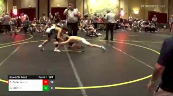 85 lbs Round 2 (4 Team) - Cruz Enderle, MO Outlaws Gold vs Gianni Diaz, The Untouchables Black