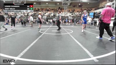 190 lbs Consolation - Legend Chambers, Choctaw vs Jerry Welch, Shelton Wrestling Academy