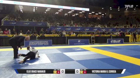 Ellie Grace Naranjo vs Victoria Maria R. Correia 2026 Pan Kids Jiu-Jitsu IBJJF Championship