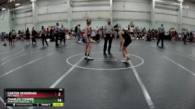 100 lbs Round 3 (8 Team) - Braydin Taby, Warhawks Wrestling vs Carmine Catapano, Full Circle