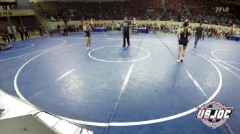 110 lbs Quarterfinal - DeKadence Theriot, F-5 Grappling vs Tessa Urias, ReZults Wrestling