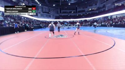 235 lbs Quarterfinal - Reece Moody, Rocky Mountain vs Haylie Stellmach, Owyhee