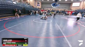 150 lbs Champ. Round 1 - Quin`tarius Tates, Bryan vs Asher James, Prosper Rock Hill