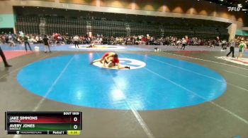 113 lbs Cons. Round 4 - Avery Jones, Oakdale vs Jake Simmons, Oakdale