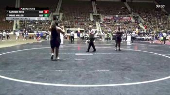 6A 285 lbs Champ. Round 2 - Jamie Miller, Paul Bryant vs Bardon King, Homewood Hs