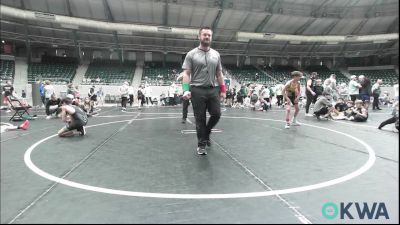 92 lbs Consolation - Jaxsyn Gibson, Keystone Kids Wrestling Club vs Gus Camarillo, Shelton Wrestling Academy