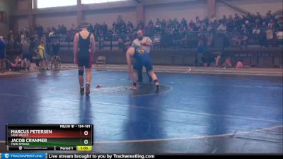 154-161 lbs Round 1 - Jacob Cranmer, Twin Spruce vs Marcus Petersen, Sage Valley