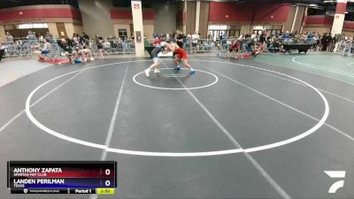 145 lbs Cons. Round 4 - Anthony Zapata, Spartan Mat Club vs Landen Perilman, Texas