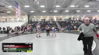 190 lbs Cons. Semi - Calvin Gross, One Unit Wrestling Academy vs Bobby Clemons, Rockhurst High School