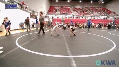 55 lbs Rr Rnd 2 - Emma Livesay, Blanchard Youth Wrestling Club vs Jaidee Ledford, Standfast