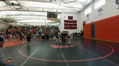 171-181 lbs Quarterfinal - Jordan Potter, Greybull MS vs Autumn Hoff, Laurel Middle School