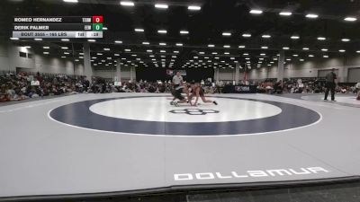 165 lbs Cons. Sub-rd Of 32 - Derik Palmer, Eagle Empire Wrestling vs Romeo Hernandez, Toss Em Up Wrestling Academy