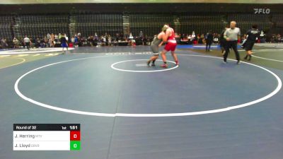 285 lbs Round Of 32 - Jonathan Herring, Mountain View (UT) vs Jakob Lloyd, Green River