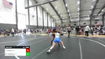 116 lbs 5th Place - Yasmine Sihota, Independent vs Madison Engberg, Outlaw WC