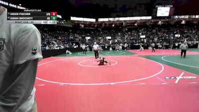 80 lbs Champ. Round 1 - Jason Fischer, CPWA vs Judah Brockett, AHL1