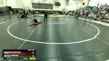 125-128 lbs Round 4 - Bannock Paolucci, Poudre vs Bruno Vasquez, Kelly Walsh