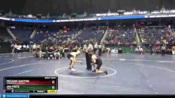 4 lbs Champ. Round 1 - Ian Fritz, Topsail vs Mclean Gaston, Charlotte Catholic