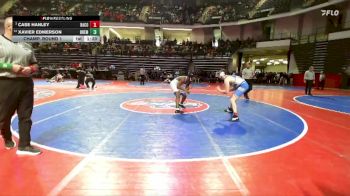 175-1A Champ. Round 1 - Case Hanley, Banks County vs Xavier Edmerson, Bremen