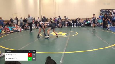 105 lbs Rr Rnd 1 - Dan Smith, Gladiators K-8 vs Xavier Pollard, Louisville WC K-8