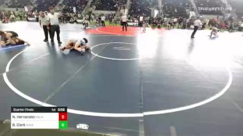 113 lbs Quarterfinal - Nico Hernandez, Mountain View vs Brandon Clark, Mohave WC