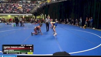 115 lbs Quarterfinal - Martez `Phenom` Sheard, LAW vs Owen Smith, STMA (St. Michael/Albertville)