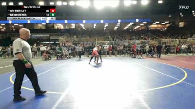 285 2A 5th Place Match - Kevin Reyes, Fleming Island vs Ari Bentley, Tavares