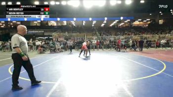 285 2A 5th Place Match - Kevin Reyes, Fleming Island vs Ari Bentley, Tavares