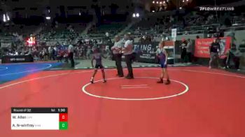 55 lbs Prelims - Wyler Allen, Lions Wrestling Academy vs Amir Newman-winfrey, Hammer Time