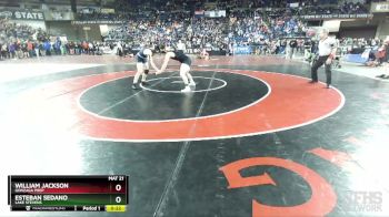 4A 175 lbs Cons. Round 1 - William Jackson, Gonzaga Prep vs Esteban Sedano, Lake Stevens