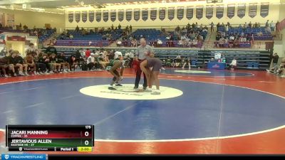 175 lbs 2nd Wrestleback (16 Team) - Jertavious Allen, Eastside Hs vs Jacari Manning, Coffee