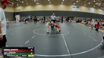 56 lbs Round 7 (10 Team) - Rowan Johnson, Capital City WC vs Nick Johnson, Full Circle