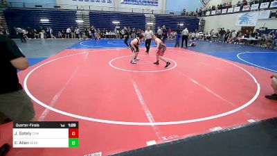 Quarterfinal - Jace Gately, Cyclone Youth Wrestling vs Edward Allen, Berryville Youth Wrestling Club