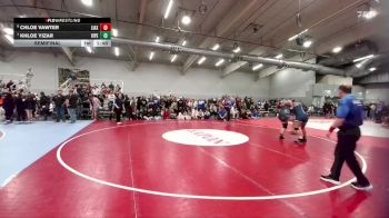 235 lbs Semifinal - Chloe Vawter, Little Axe vs Khloe Yizar, Vista Peak