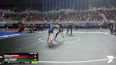 D2-100 lbs Cons. Semi - Amy Ramirez, Arizona Lutheran vs Edyn Hartman, Deer Valley