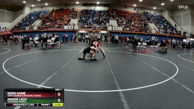 132 lbs Cons. Round 2 - Mason Lach, McDonogh School vs Hugh Kaine, Saint Andrew`s Episcopal School